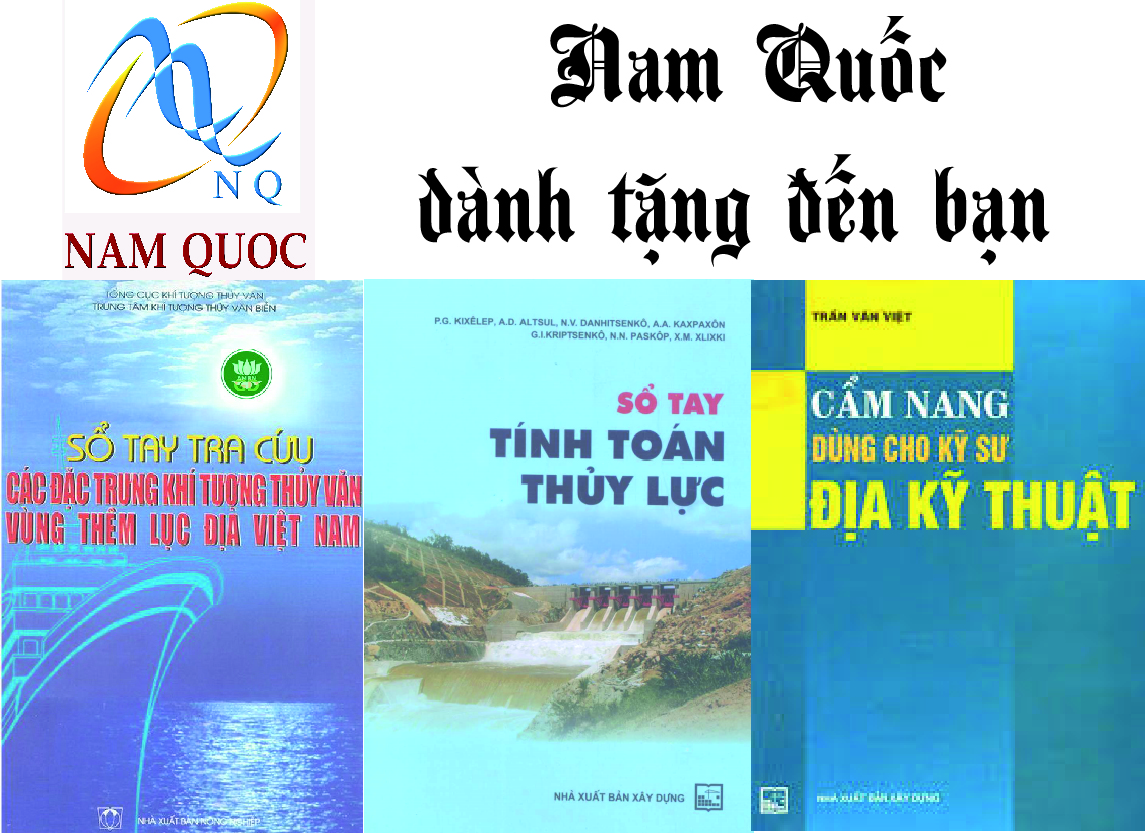 Top 3 cuốn sách dành cho kỹ sư thủy lợi - giao thông được tìm kiếm nhiều nhất hiện nay